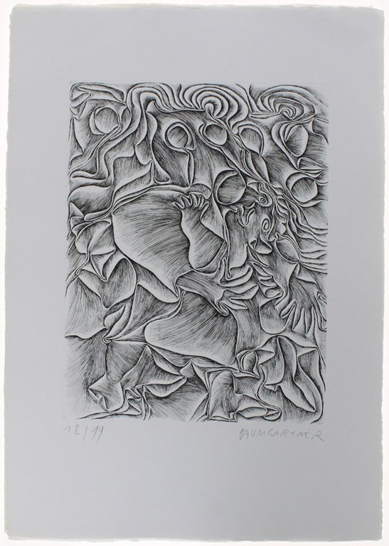 I NUOVI DISASTRI DELLA GUERRA. 6 acqueforti di Fritz Baumgartner.