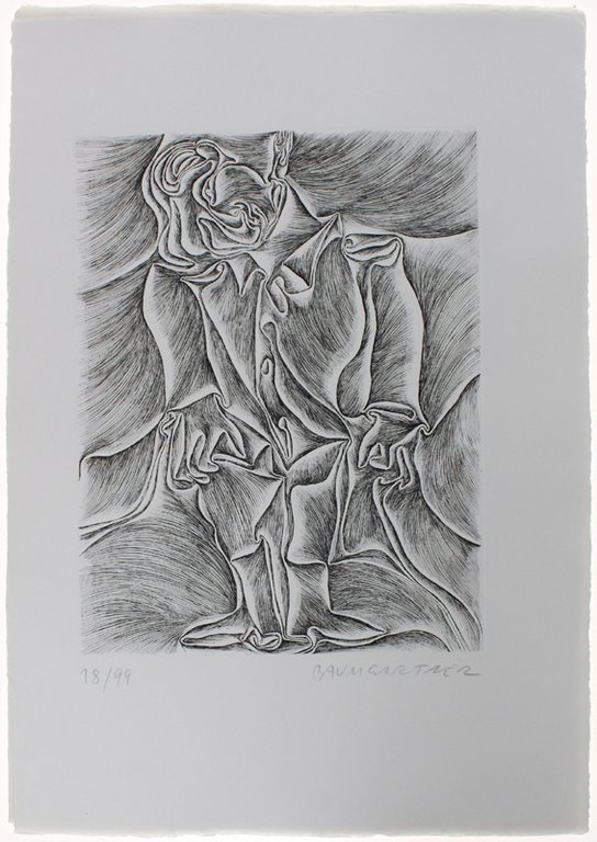 I NUOVI DISASTRI DELLA GUERRA. 6 acqueforti di Fritz Baumgartner.