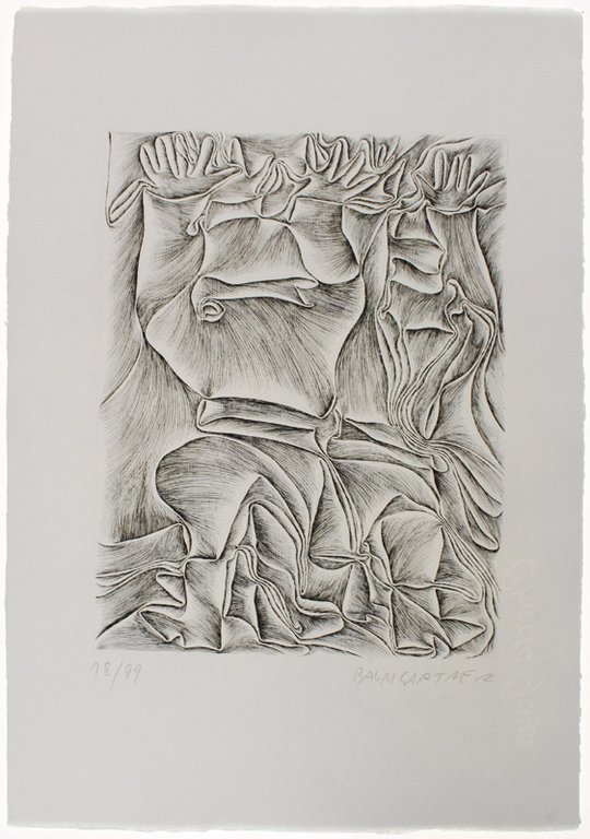 I NUOVI DISASTRI DELLA GUERRA. 6 acqueforti di Fritz Baumgartner.