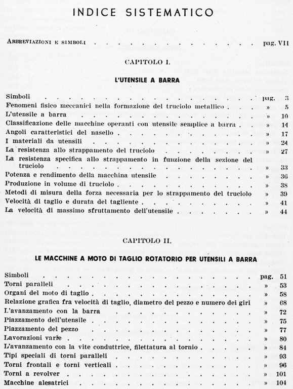 I PRINCIPI GENERALI DELLA LAVORAZIONE DEI METALLI CON UTENSILI DA …