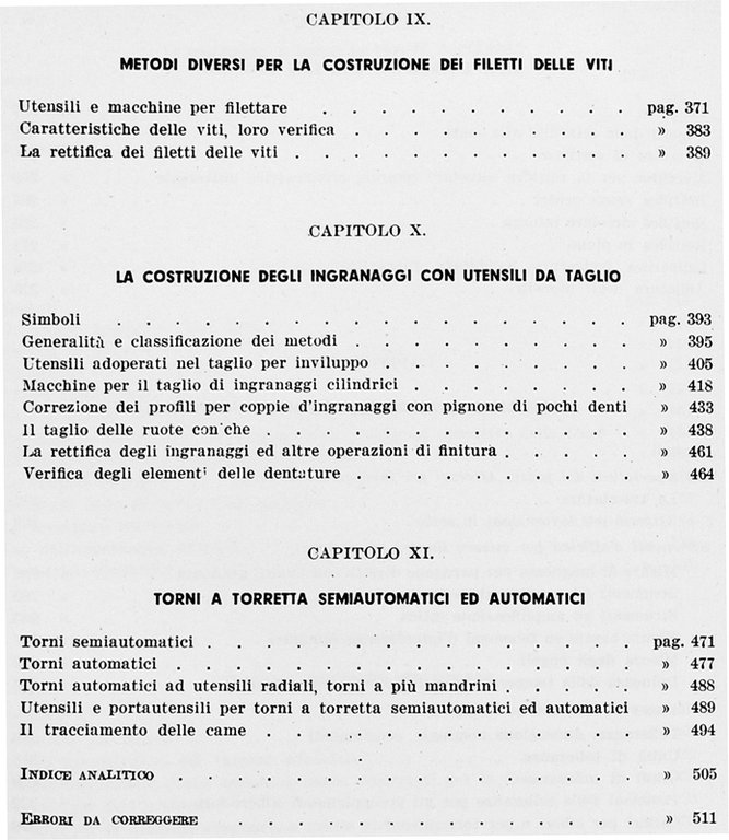 I PRINCIPI GENERALI DELLA LAVORAZIONE DEI METALLI CON UTENSILI DA …