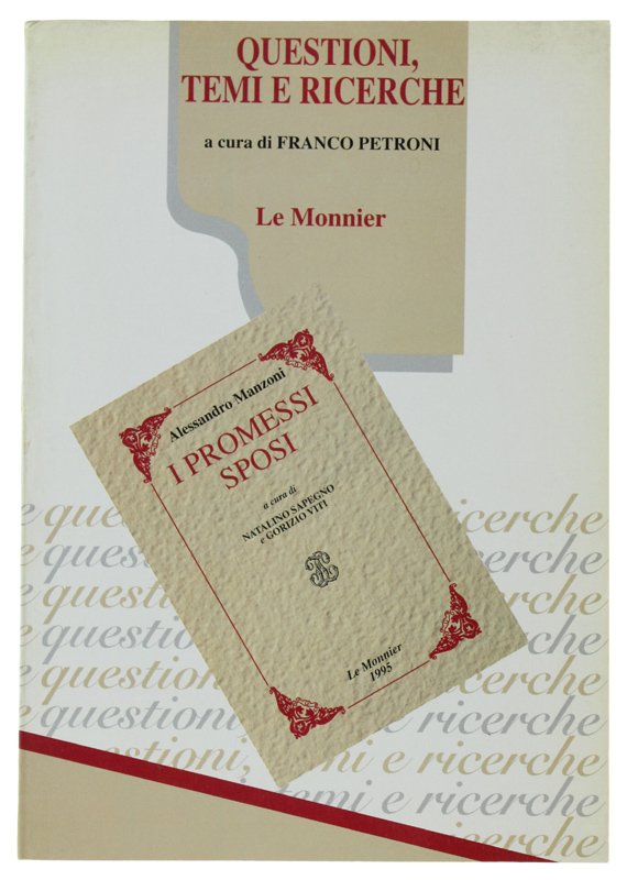 I PROMESSI SPOSI - QUESTIONI, TEMI E RICERCHE | Immagine principale