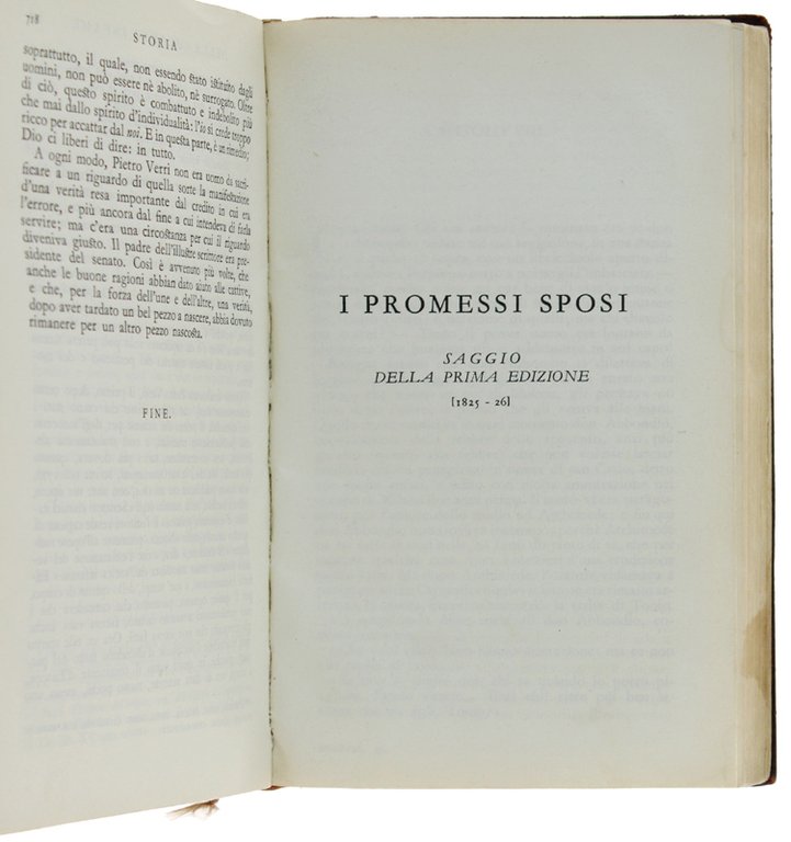 I PROMESSI SPOSI - Storia della Colonna infame : con …