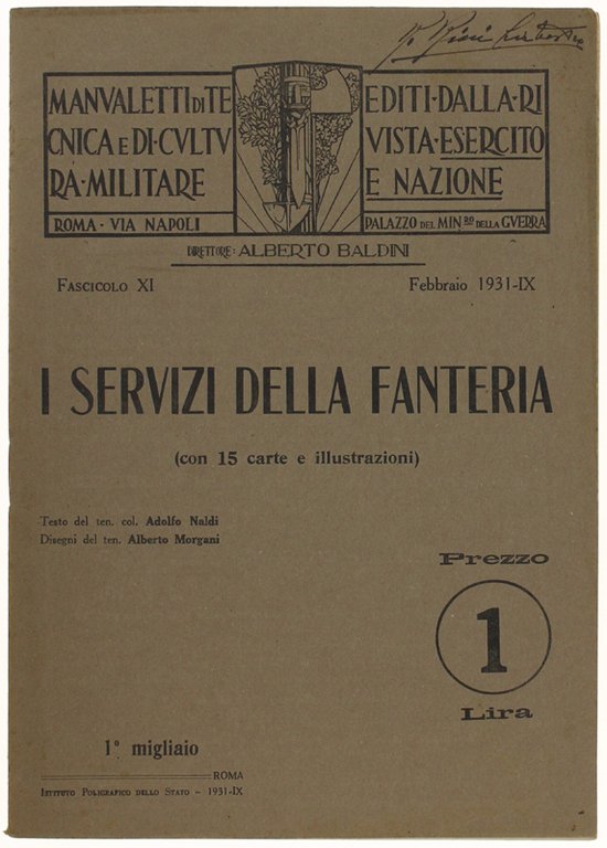 I SERVIZI DELLA FANTERIA.