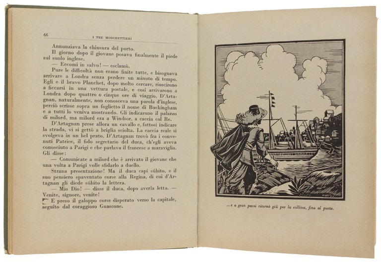 I TRE MOSCHETTIERI. Romanzo di Alessandro Dumas illustrato da Pinochi.