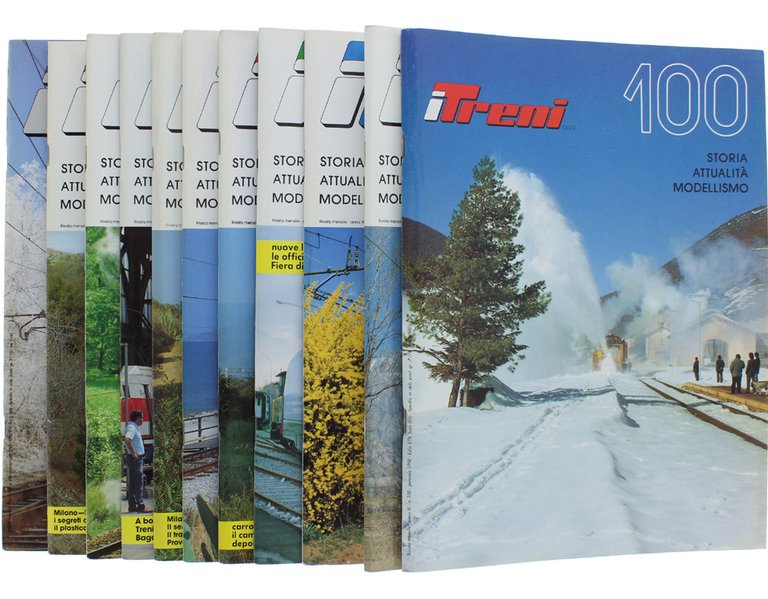 I TRENI - Rivista mensile. Annata completa 1990. Attualità e … | Immagine Gallery 2