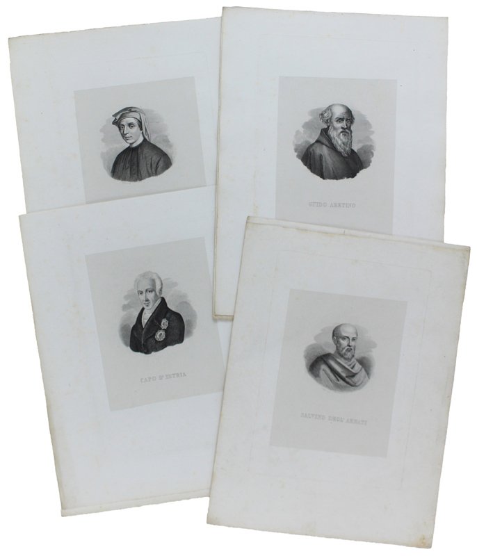 ICONOTECA ITALIANA ossia COLLEZIONE DI SESSANTA RITRATTI D'ILLUSTRI ITALIANI: 40 …