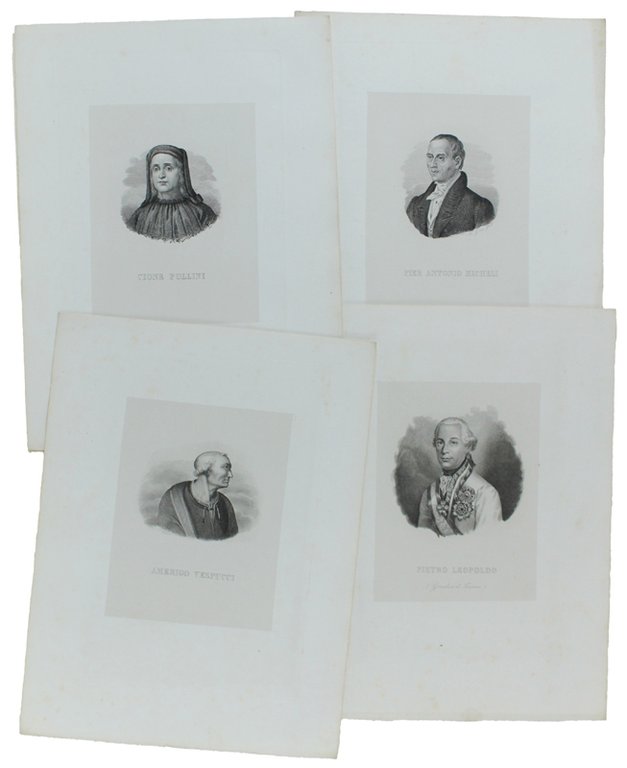 ICONOTECA ITALIANA ossia COLLEZIONE DI SESSANTA RITRATTI D'ILLUSTRI ITALIANI: 40 …