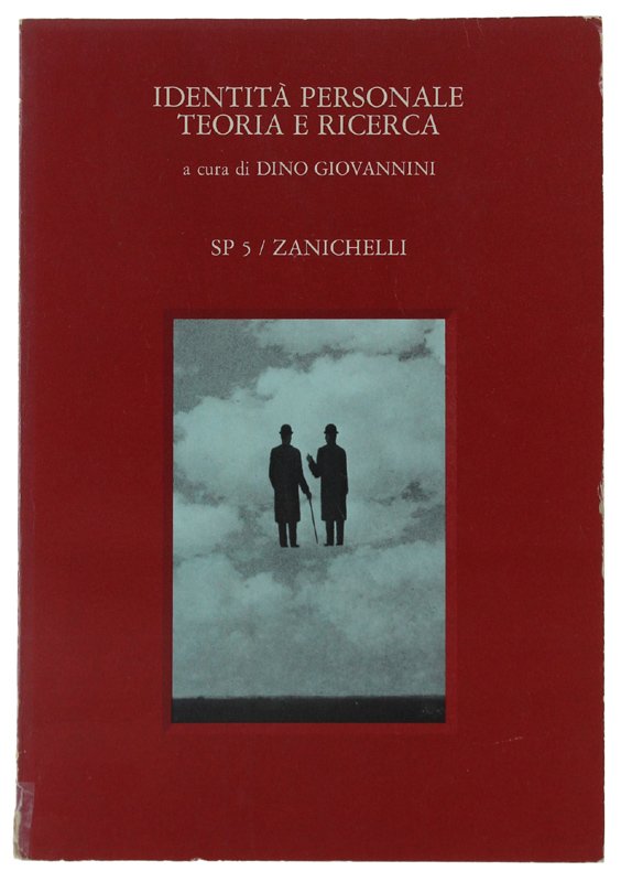 IDENTITA' PERSONALE TEORIA E RICERCA. Materiali del Colloquio Internazionale "Aspetti … | Immagine principale