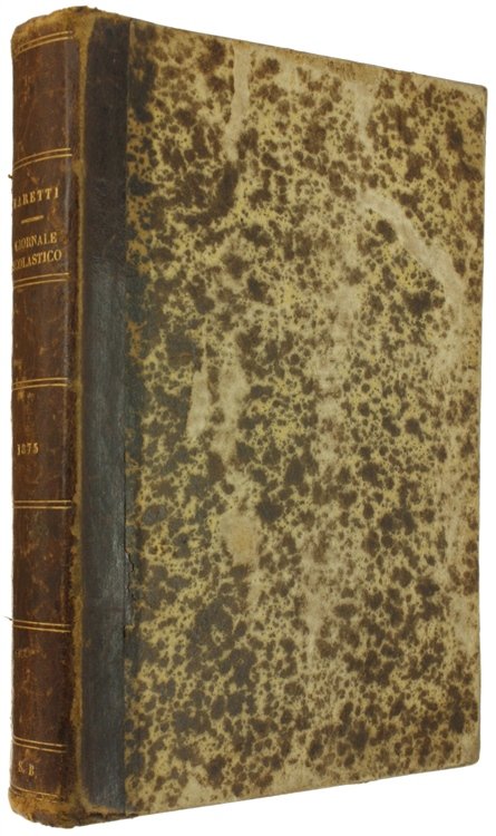 IL BARETTI - GIORNALE SCOLASTICO LETTERARIO (annata completa 1875 in …