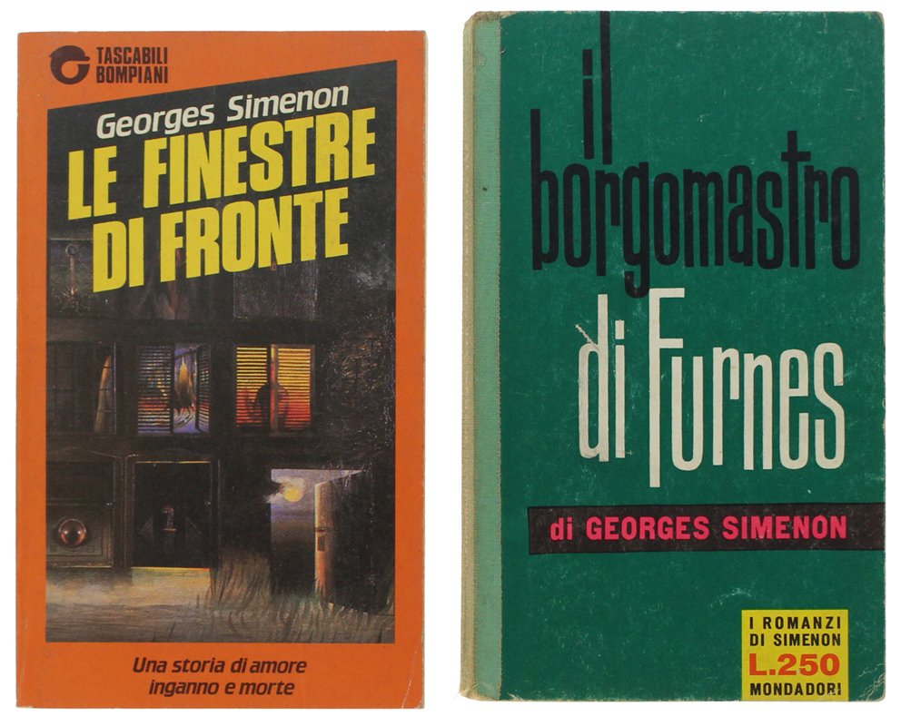 IL BORGOMASTRO DI FURNES + LE FINESTRE DI FRONTE