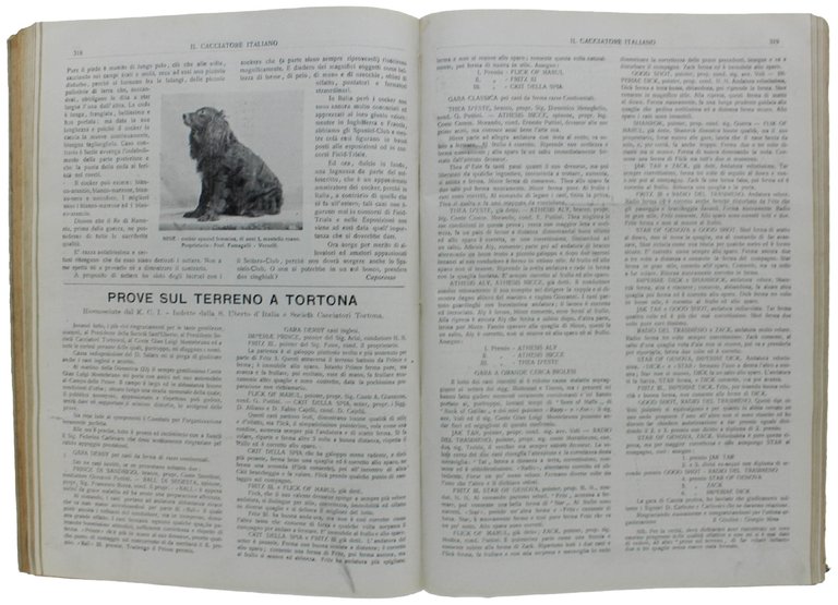 IL CACCIATORE ITALIANO - Annata 1921 completa.