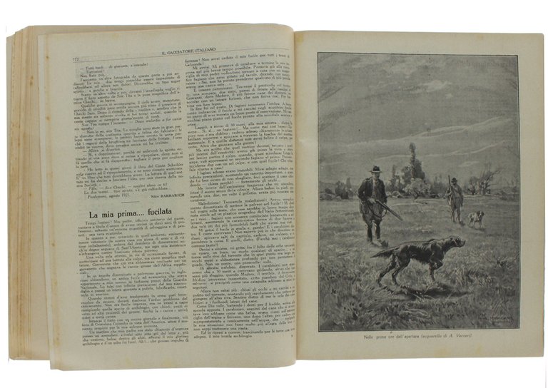 IL CACCIATORE ITALIANO - Annata 1925 completa.