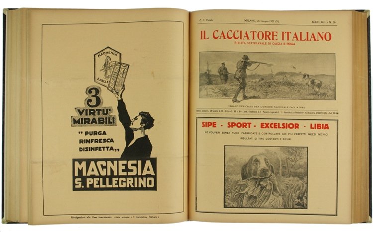 IL CACCIATORE ITALIANO - Annata 1927 completa.