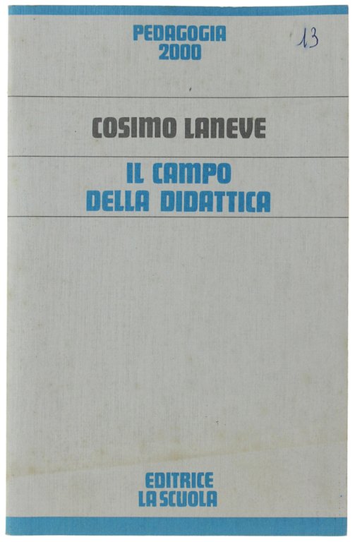 IL CAMPO DELLA DIDATTICA.