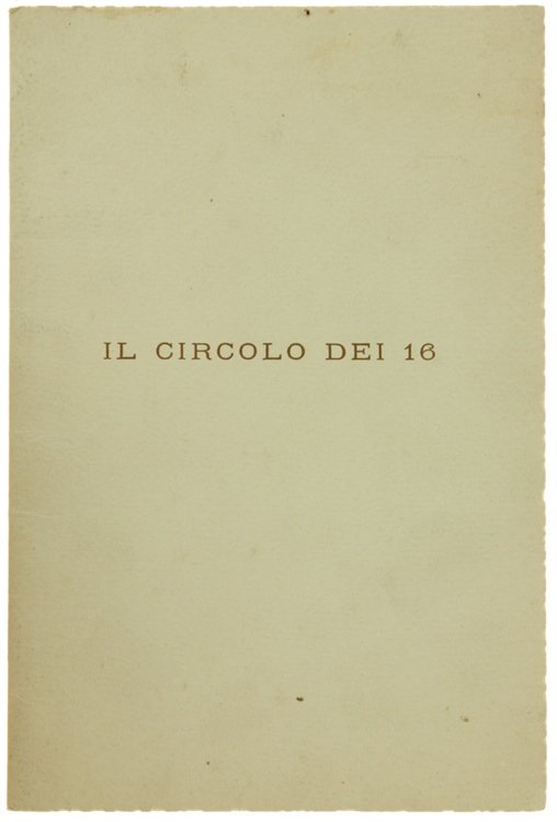 IL CIRCOLO DEI 16.