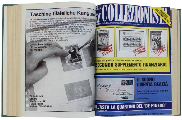 IL COLLEZIONISTA - ITALIA FILATELICA. Secondo semestre 1979 completo.