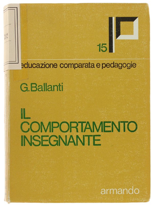 IL COMPORTAMENTO INSEGNANTE.