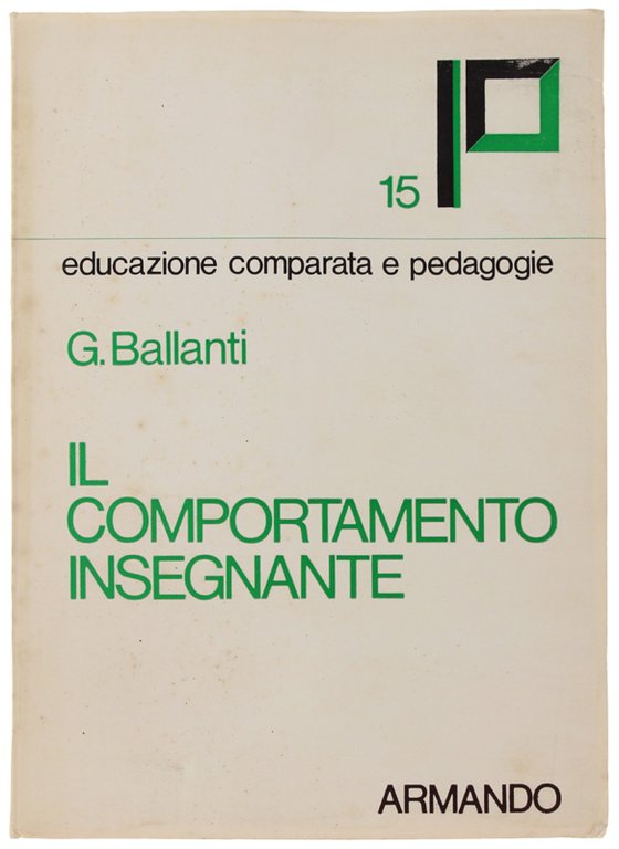 IL COMPORTAMENTO INSEGNANTE.