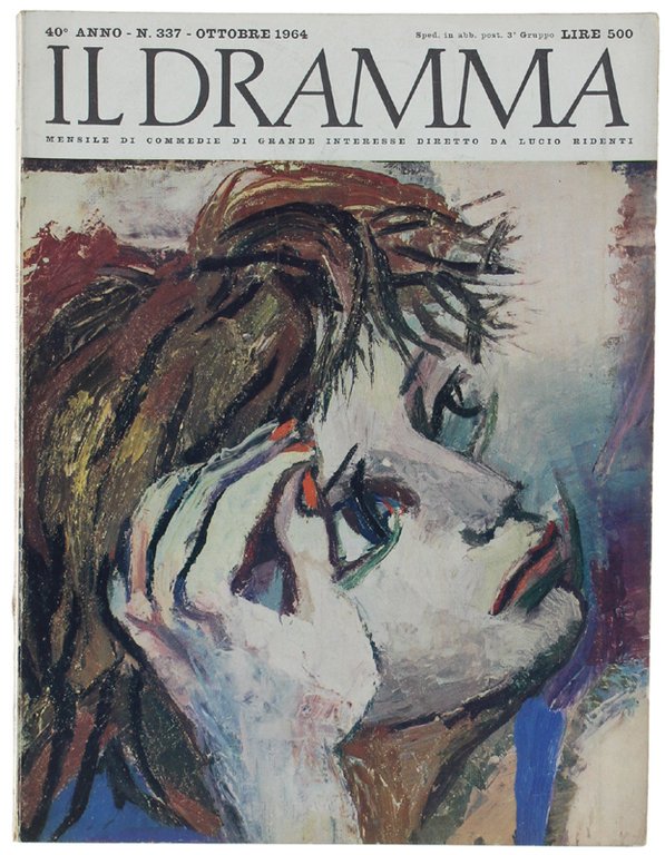 IL DRAMMA N. 337, ottobre 1964. Copertina originale di Renato …