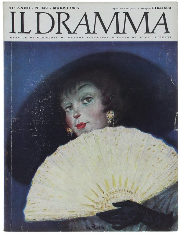 IL DRAMMA N. 342, marzo 1965. Copertina originale di Mario …