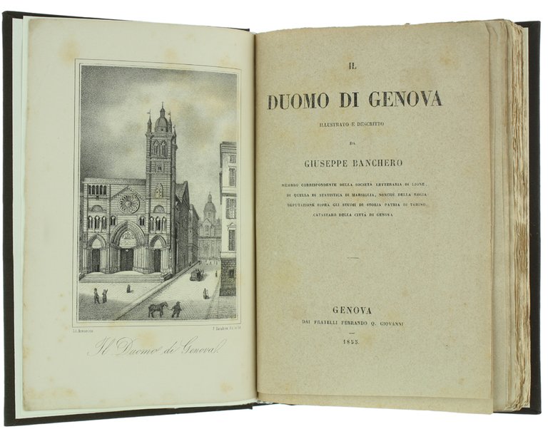 IL DUOMO DI GENOVA ILLUSTRATO E DESCRITTO [prima edizione]