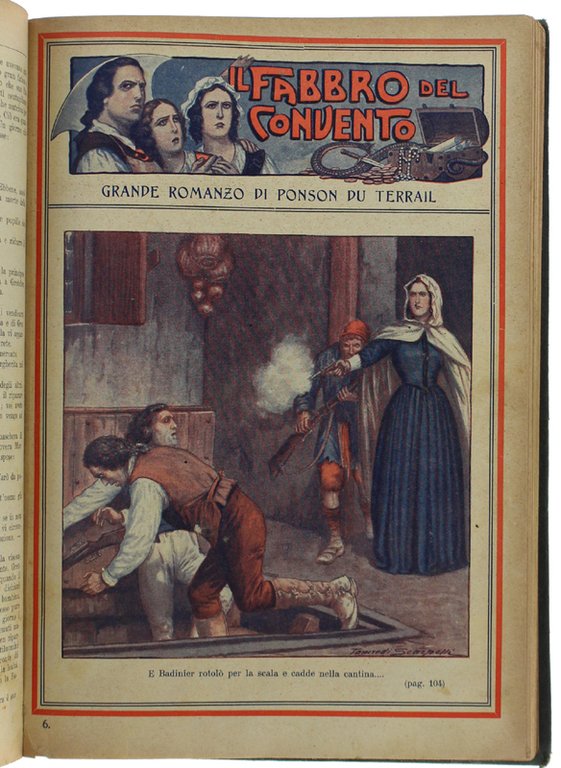 IL FABBRO DEL CONVENTO. Grandioso romanzo popolare dell'epoca della rivoluzione …