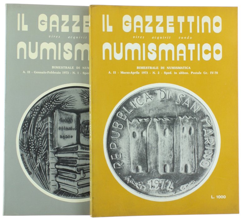 IL GAZZETTINO NUMISMATICO. Bimestrale di numismatica. Anno II - N. …