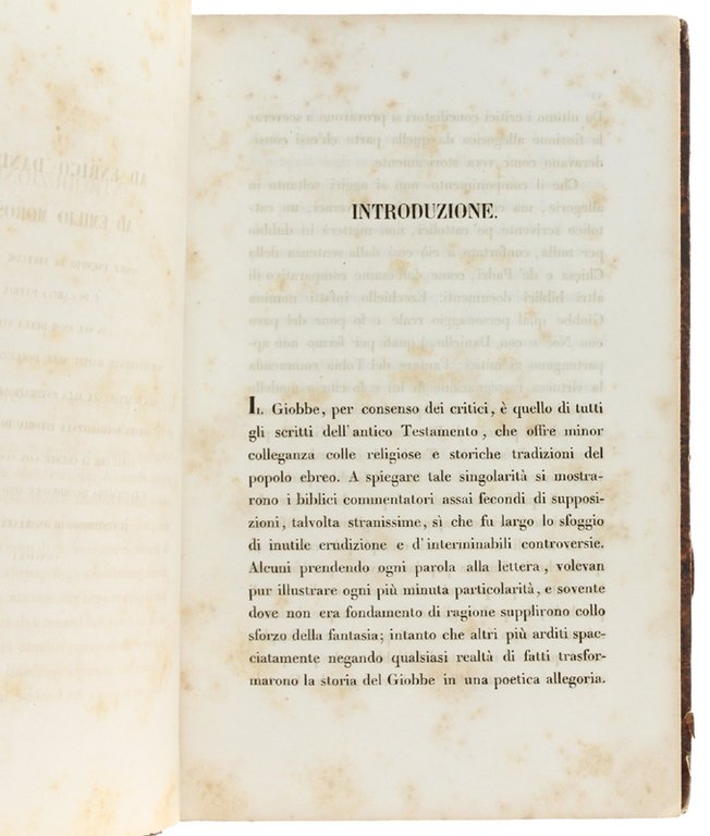 IL GIOBBE tradotto in terza rima | Immagine Gallery 4