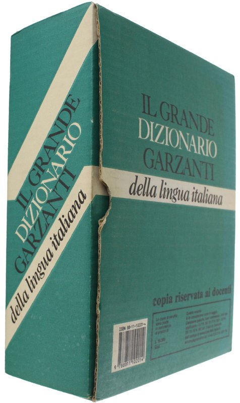 IL GRANDE DIZIONARIO GARZANTI DELLA LINGUA ITALIANA. Copia riservata ai …