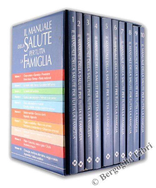 IL MANUALE DELLA SALUTE PER TUTTA LA FAMIGLIA [10 volumi …