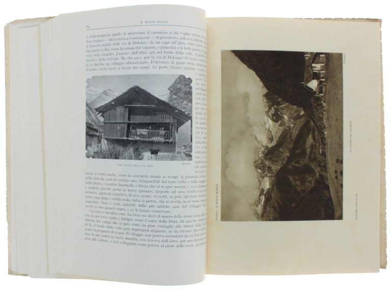 IL MONTE BIANCO (Ai piedi del gigante). Con una carta …