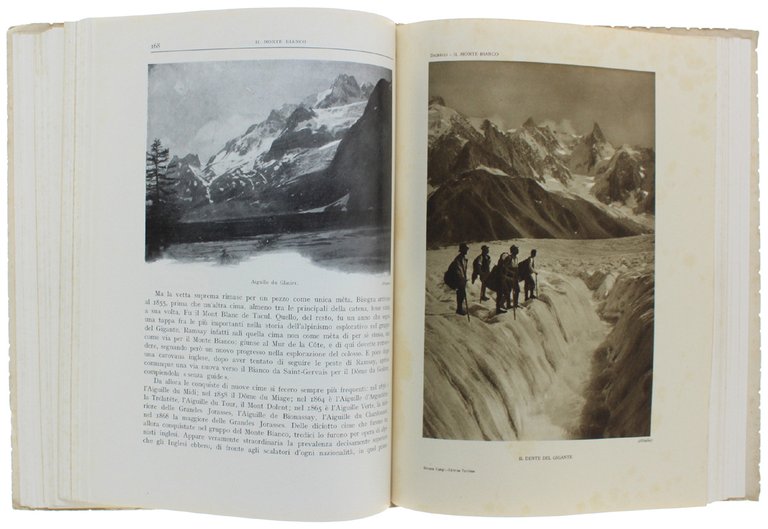 IL MONTE BIANCO (Ai piedi del gigante). Con una carta …