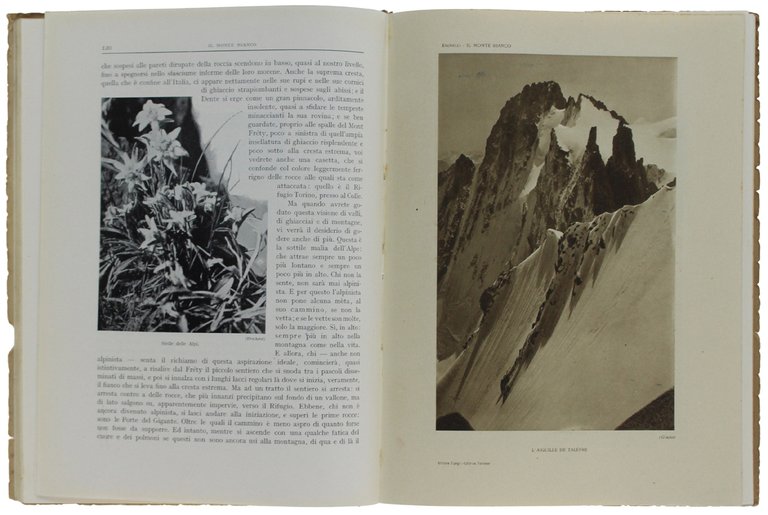 IL MONTE BIANCO (Ai piedi del gigante). Con una carta …