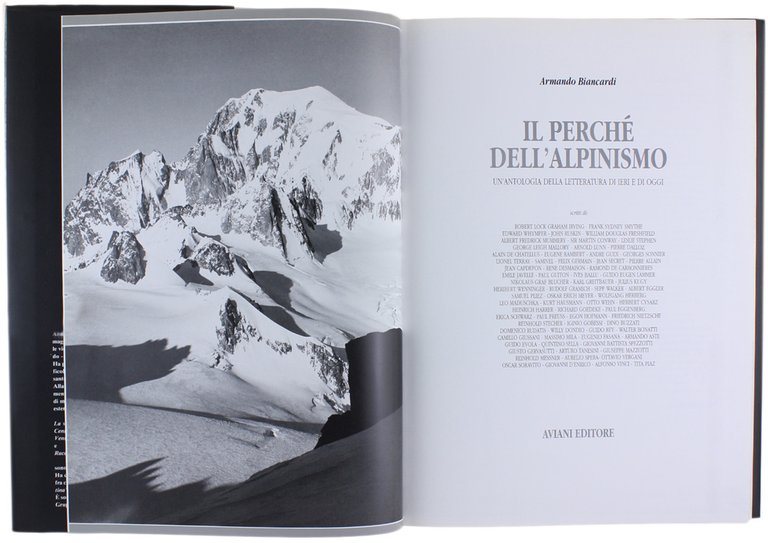 IL PERCHE' DELL'ALPINISMO - Un'antologia della letteratura di ieri e …