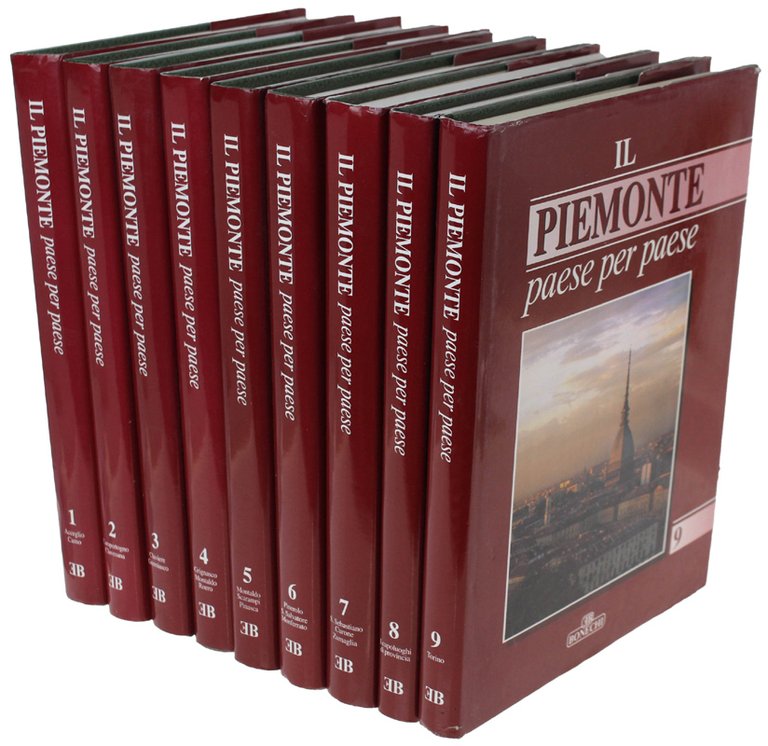 IL PIEMONTE PAESE PER PAESE. [opera completa, splendido esemplare]