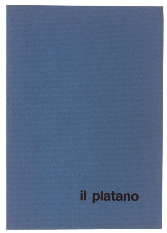 IL PLATANO. Anno V n.2, secondo quadrimestre 1980. Rivista dedicata …