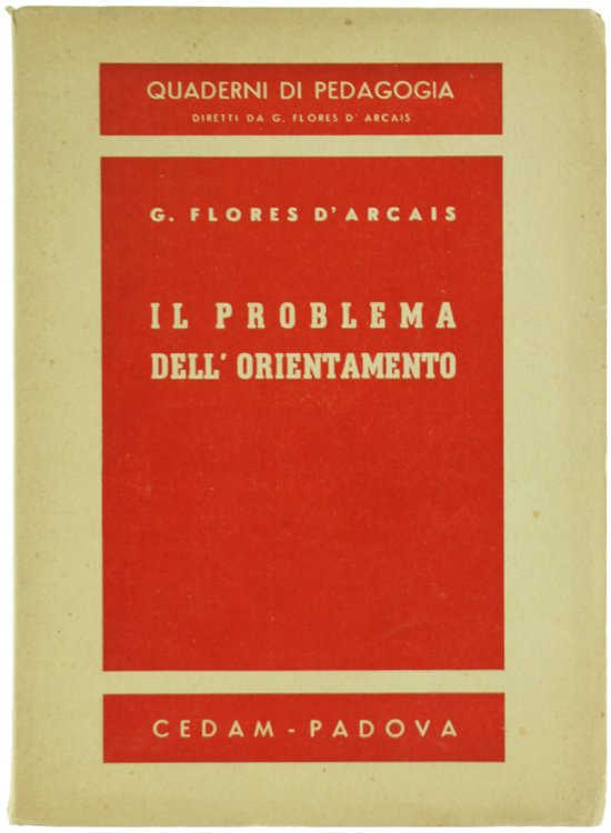 IL PROBLEMA DELL'ORIENTAMENTO.