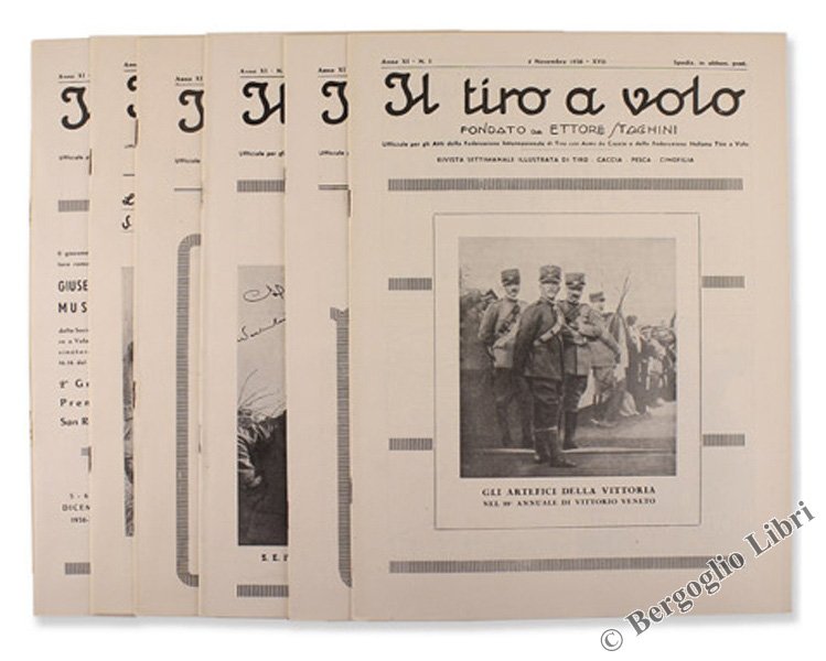 IL TIRO A VOLO. 1935-1936 COMPLETA.