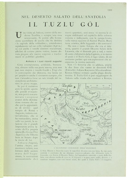 IL TUZLU GÖL. Nel Deserto Salato dell'Anatolia.