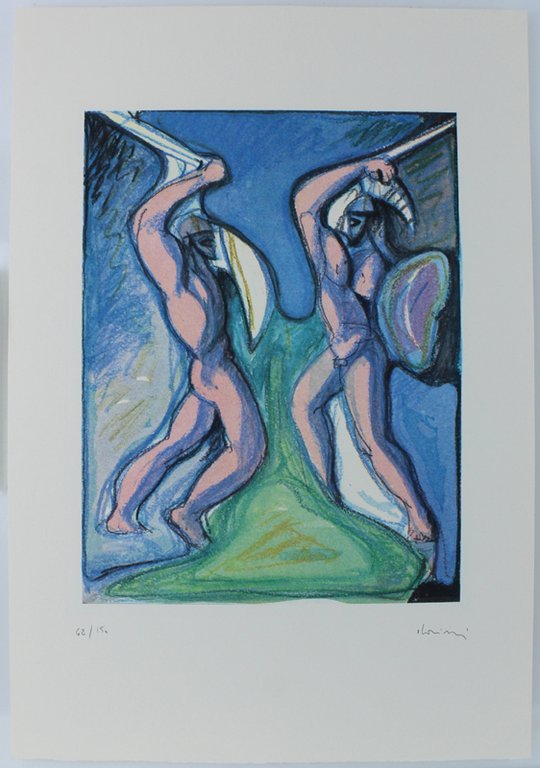 ILIADE. Disegni e incisioni originali di Alberto Donini.