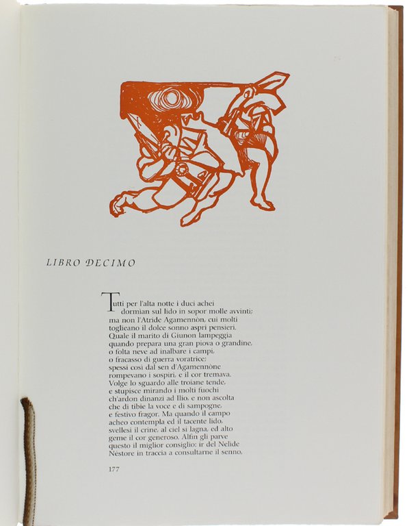 ILIADE. Disegni e incisioni originali di Alberto Donini.