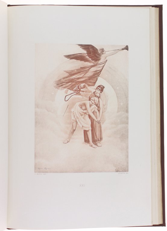 ILIADE. Vingt-quatre grandes compositions par M.Henri Motte. Traduction par Emile …