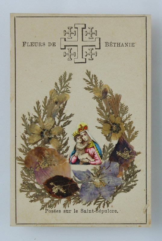 Image pieuse: FLEURS DE BETHANIE POSÉES SUR LE SAINT SEPULCRE …