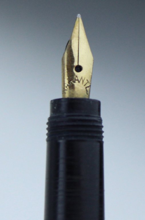 IMPERIAL Penna stilografica vintage. Pennino oro 14 Kt rientrante funzionante