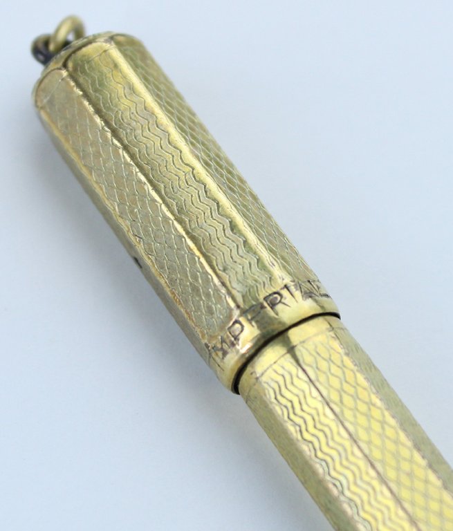 IMPERIAL Penna stilografica vintage. Pennino oro 14 Kt rientrante funzionante