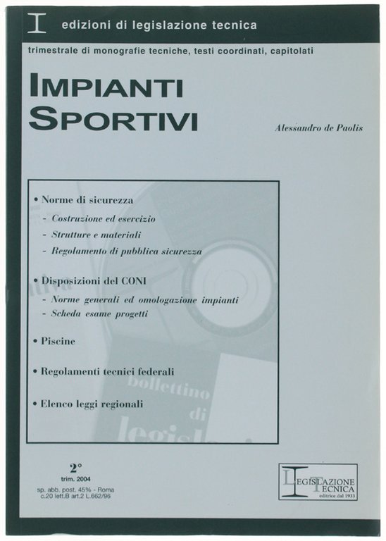 IMPIANTI SPORTIVI.