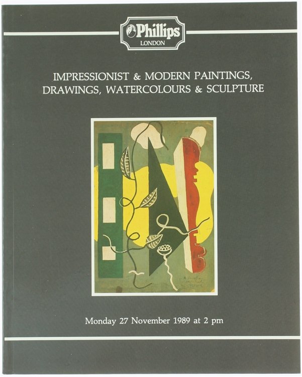 IMPRESSIONIST & MODERN PAINTINGS, DRAWINGS, WATERCOLOURS & SCULPTURE. Monday 27 …