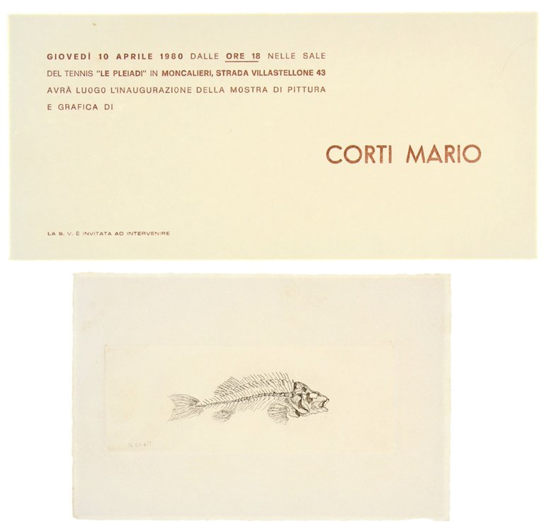 INCISIONE SU RAME "Lisca di pesce" | Immagine Gallery 2