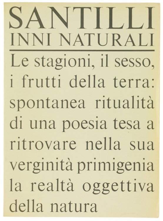 INNI NATURALI.